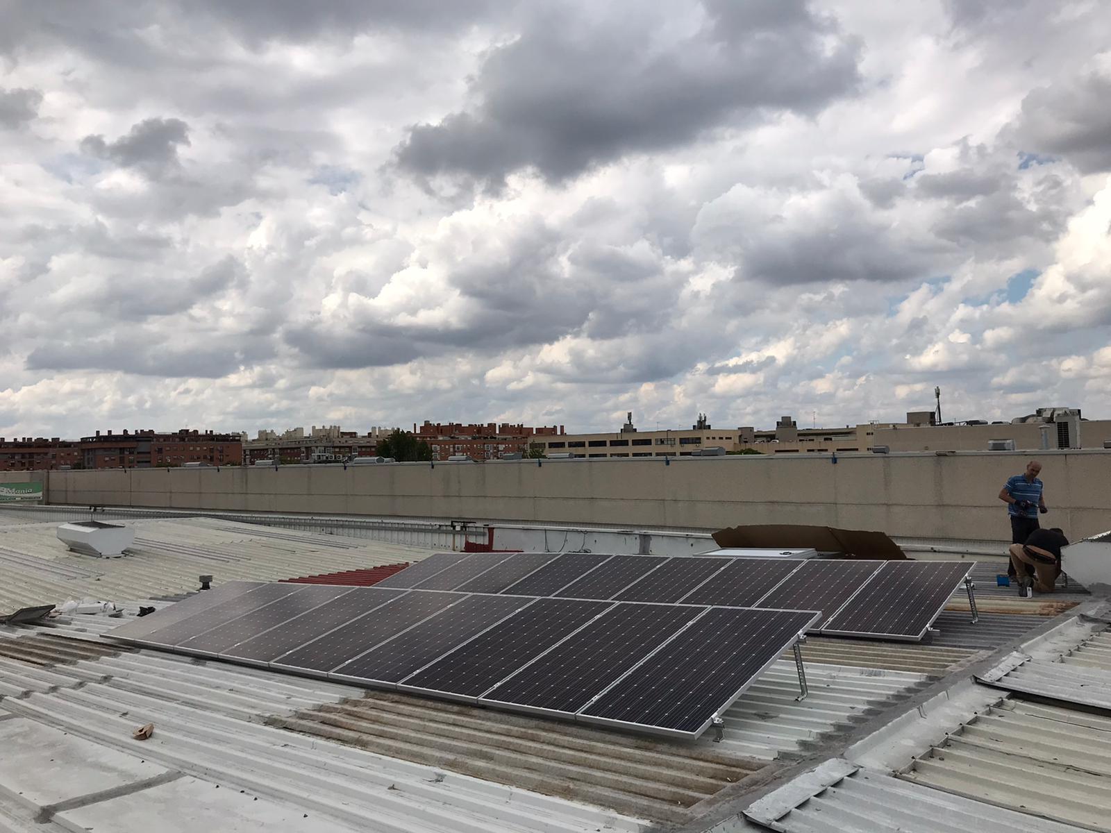 Placas solares en comunidad de vecinos